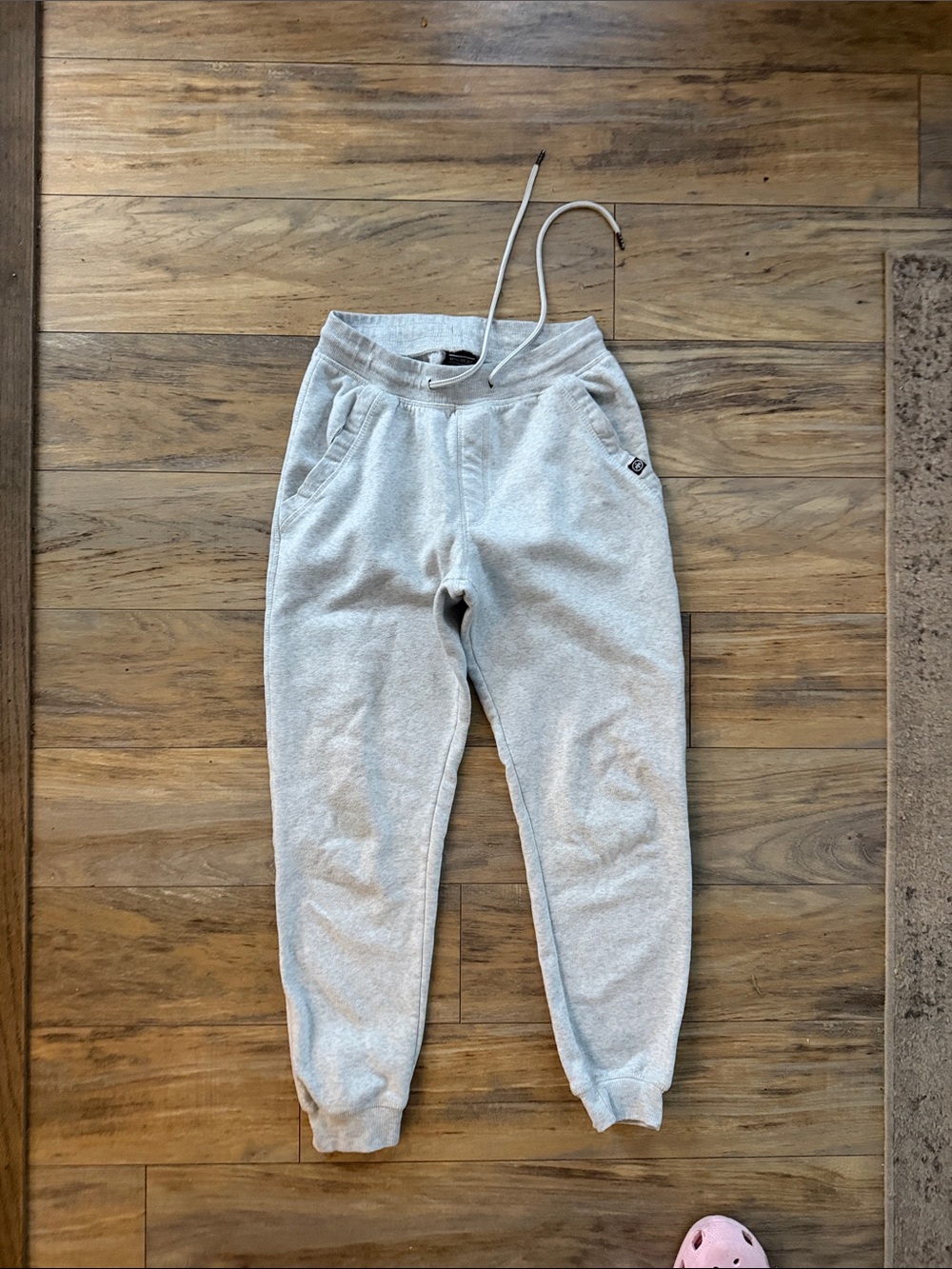 Men's Light Gray Jogger Sweatpants - Comfortable Everyday Wear